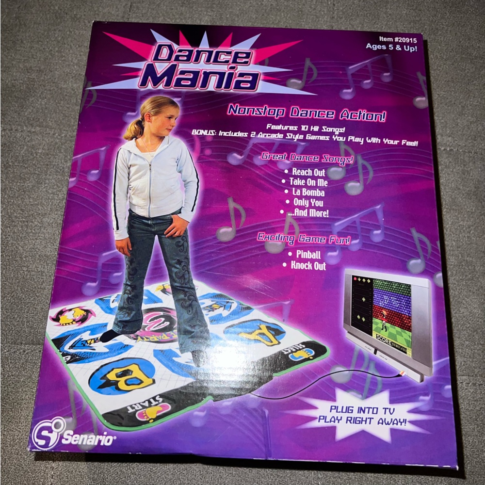 Dance Mania Game from the early 2000s